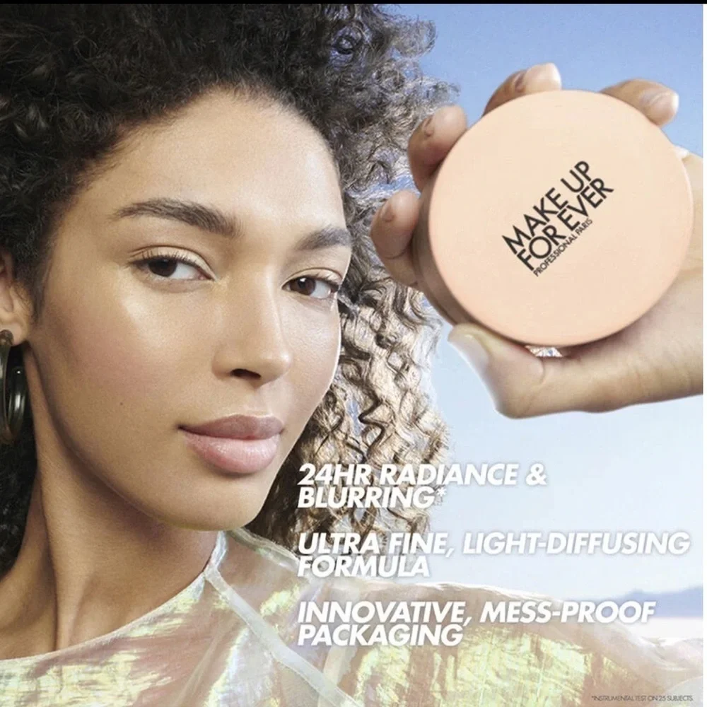 MAKE UP FOR EVER HD Skin Twist & Light Loose Powder in 1.0 Light NIB